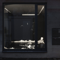 Susanne Petzold IN THE DARK PLACES im 3W1F Space Künstlerbund Dresden, Foto von Victoria Gentsch @materialmatters